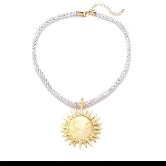 Zara Sun Gold Necklace - Picture 9 of 9